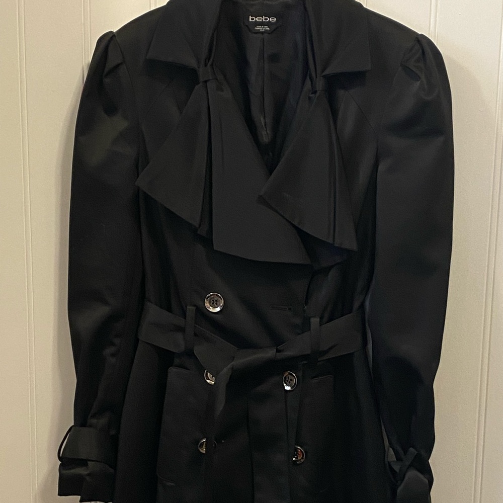Bebe xs trench coat